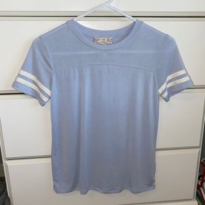 baby blue tee
